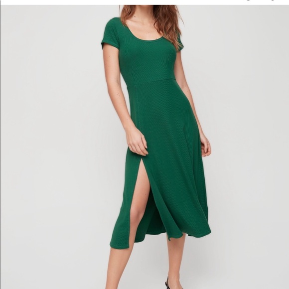 Aritzia Wilfred Oralie Dress in Black - Picture 1 of 9